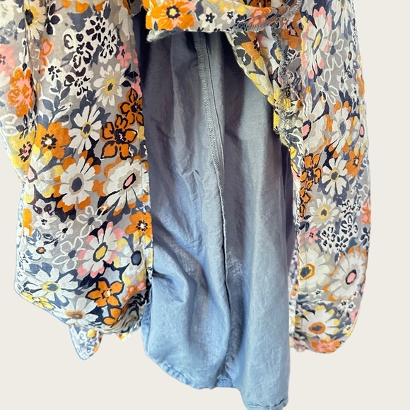 American Eagle | AE Floral Button-Front Mini Dress - Picture 11 of 16